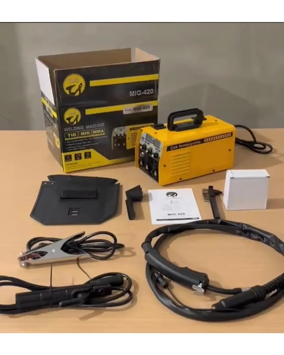 MIG420 Çok Fonksiyonlu Gazsız Gazaltı Kaynak Makinesi