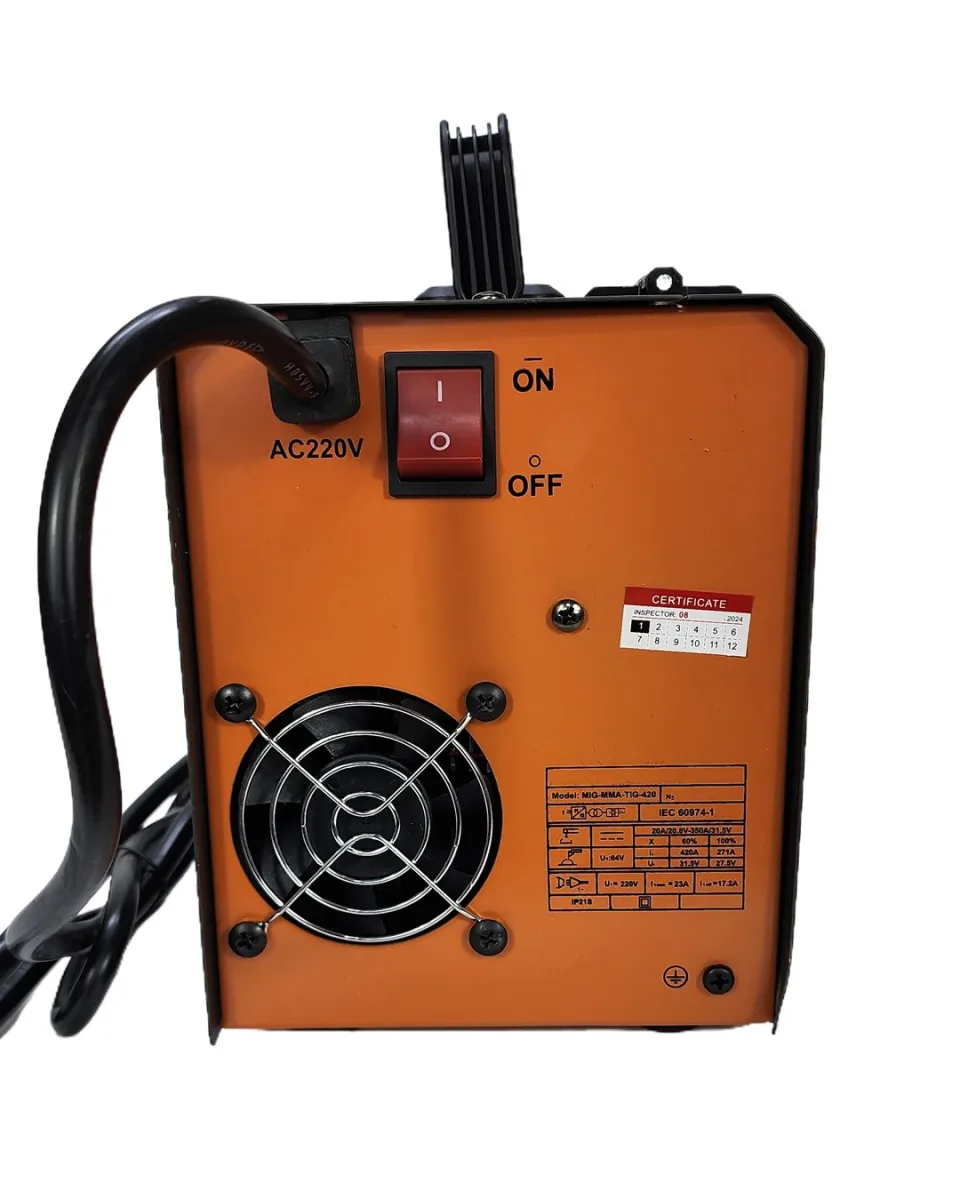 Starfix MIG MMA TIG 420 3 Fonksiyonlu Gazsız Gaz Altı Kaynak Makinesi