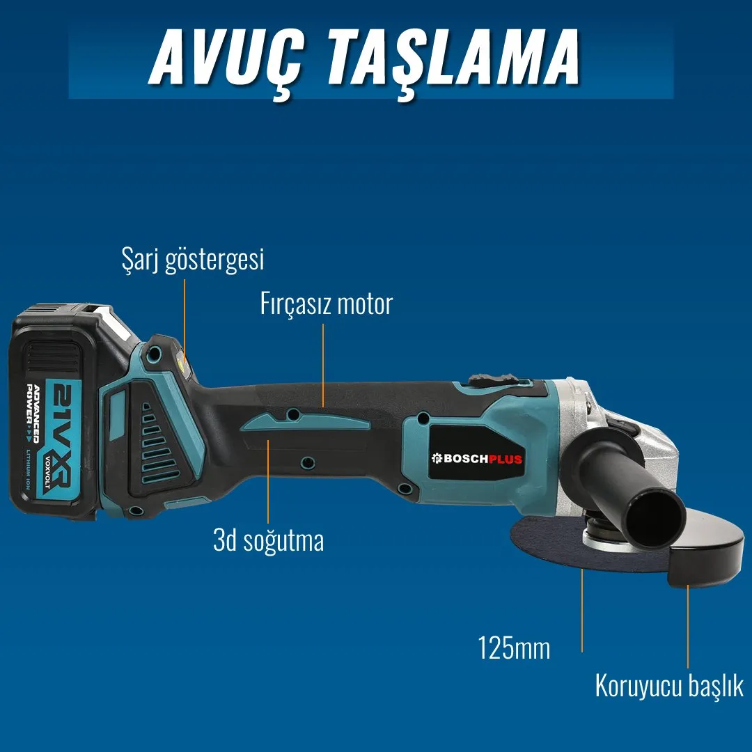 BoschPlus Akülü 6 lı Grup Set