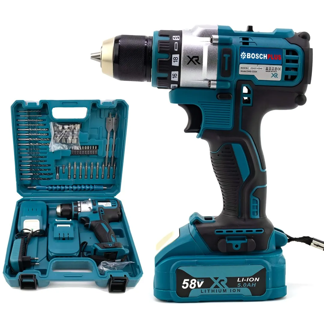 Xr Darbesiz Çift Batarya Şarjlı Matkap Seti