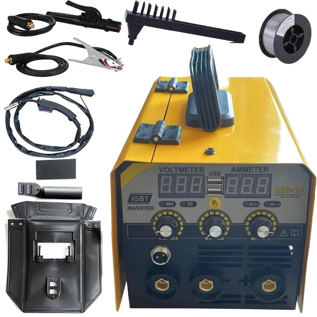 MIG420 Çok Fonksiyonlu Gazsız Gazaltı Kaynak Makinesi