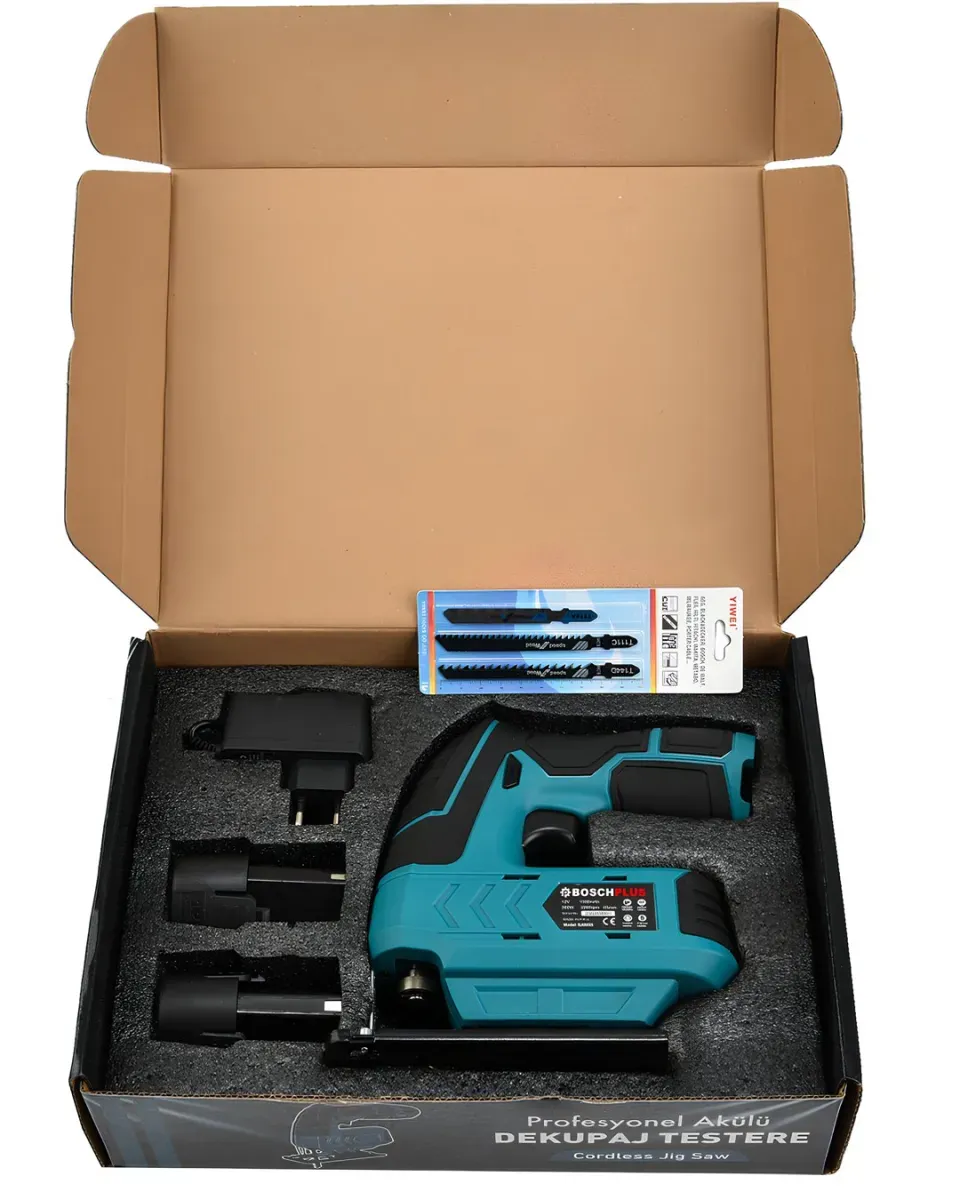 Şarjlı Dekupaj Testere Armut Batarya Tipli